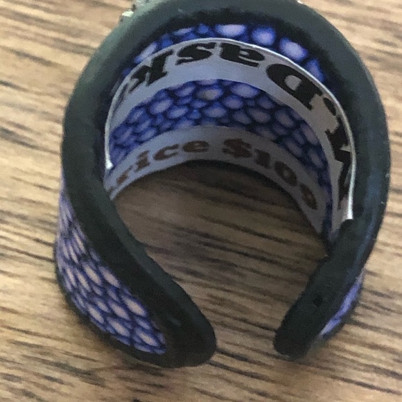 Abalone leather ring - Picture 4 of 6